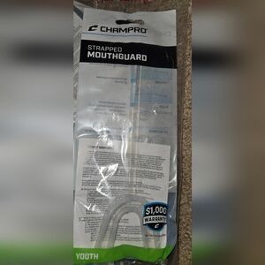 Youth Champro Mouthguard with Strap AF53Y - Set of 5